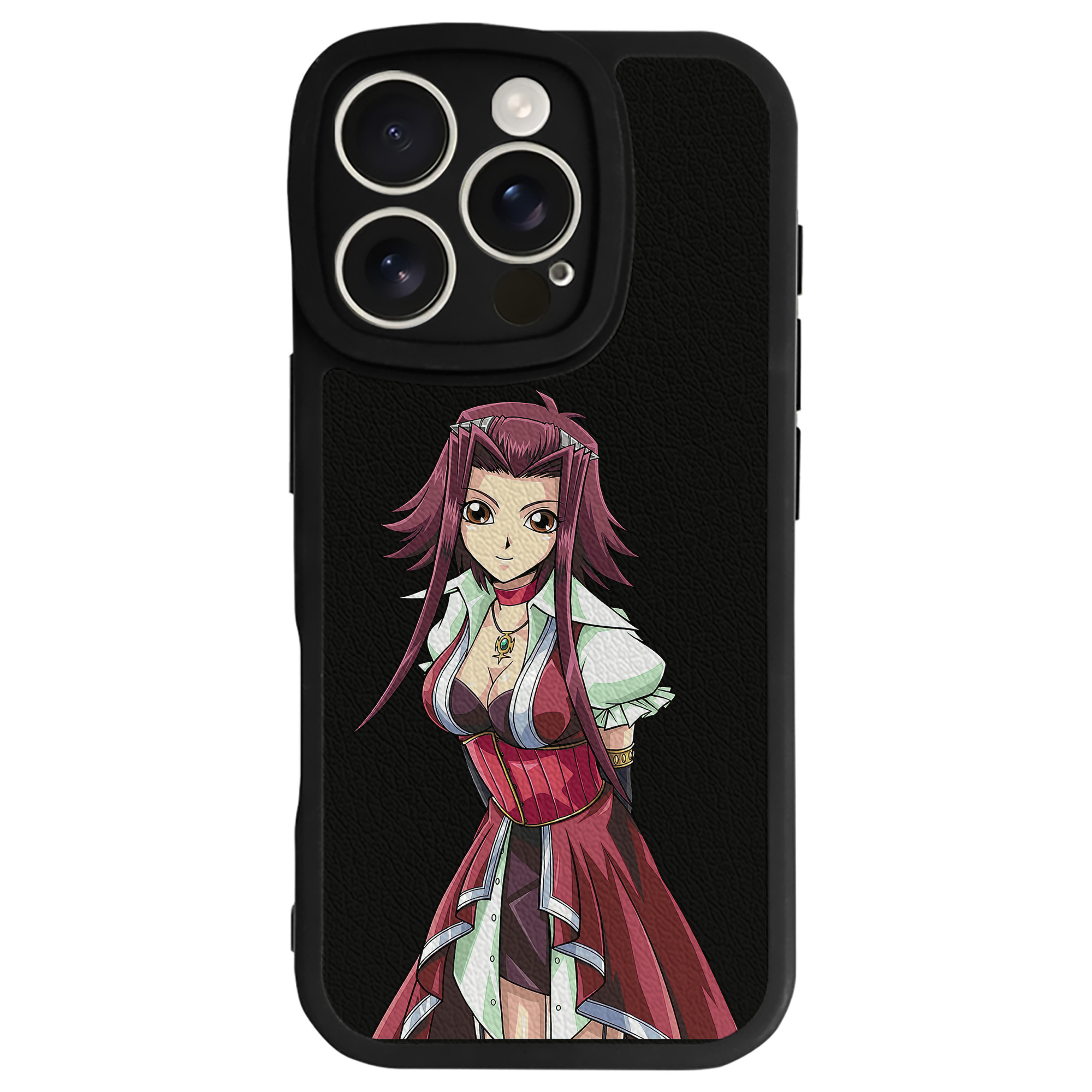 遊☆戯☆王 Yu-Gi-Oh! 【iPhone 16シリーズ対応】シリコンスマホケース（レザー調） 材質：シリコン